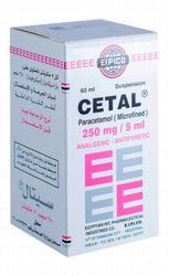 Eipico Cetal 250mg Paracetamol Suspension