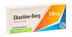 Ebastine-Borg 10mg Antihistamine