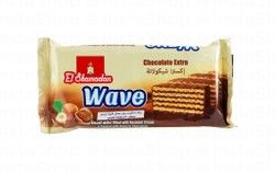 El Shamadan Wave Chocolate Wafer filled with Hazelnut Cream