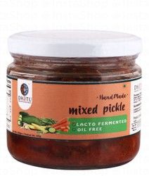 Dhatu Organic Hand Made Lacto Fermented Mixed Pickle - oil free