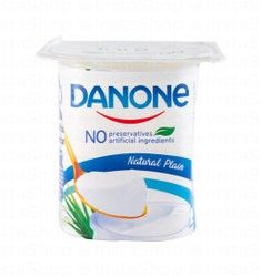 Danone Natural Yogurt - preservatives free, artificial ingredients free