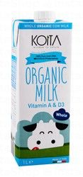 Koita Organic Cow's Milk - artificial preservatives free