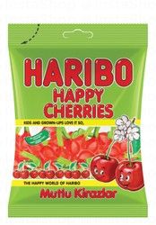 Haribo Happy Cherries Gummies - artificial color free