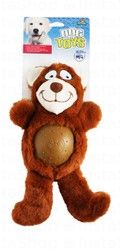Pet Star Bear Shaped Toss &amp; Tug Chew Dog Toy