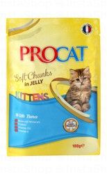 Procat Wet Cat Food with Tuna Chunks in Jelly for Kittens