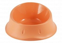 Stefanplast Large Orange Plastic 650ml Pet Bowl