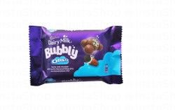 Dairy Milk Bubbly Chocolate Bar with Oreo