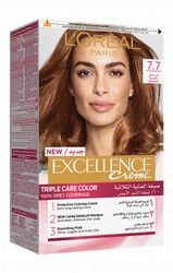L'oreal Excellence Creme Hair Dye 7.7 Honey Brown