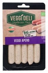 Fit Food Organic Mini Veggie Apero Sausages - vegetarian, soy free, lactose free