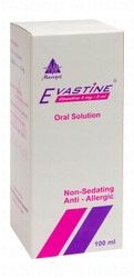 Evastine 5mg/5ml Ebastine Anti Histamine Syrup