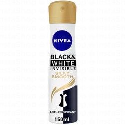 Nivea Black &amp; White Invisible Silky Smooth Antiperspirant Deodorant Spray for Women