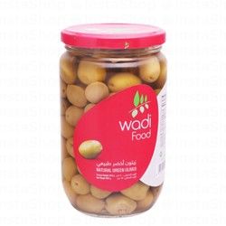 Wadi Food Natural Green Olives
