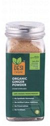 Desi Organic Ginger Powder - artificial color additives free, fertilizers free, preservatives free, synthetic hormones free