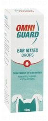 Omni Guard Ear Mites Treatment Drops for Pets