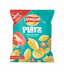Chipsy Playz Potato Chips Tomato &amp; Pepper Flavor - preservatives free