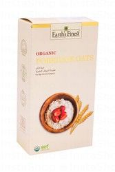 Earth's Finest Organic Porridge Oats - cholesterol free, high fiber, vegan