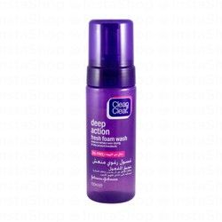 Clean &amp; Clear Deep Action Fresh Foam Face Wash - oil free