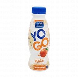 Almarai Yo Go Peach Yogurt Drink with Fruit Pieces