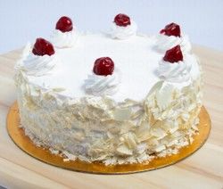 White Forest Cake