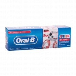 Oral B Star Wars Edition Junior Toothpaste Mild Mint Flavor (6+ Years) - sugar free