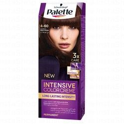 Schwarzkopf Palette Intensive Hair Color Creme with Keratin, Panthenol &amp; Nutri-Oil 4.60 Lustrous Middle Brown