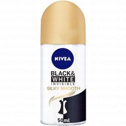 Nivea Black &amp; White Invisible Silky Smooth Women's Roll On Deodorant