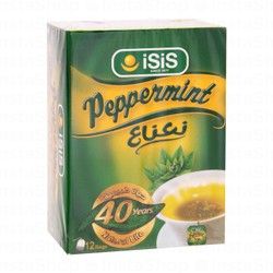 Isis Organic Peppermint Tea - pesticide free, chemical free (12 Tea Bags)