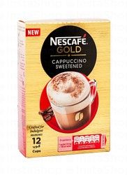 Nescafé Gold Cappuccino Sweetened Instant Coffee Sachets