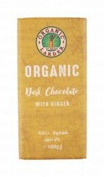 Organic Larder Dark Chocolate with Ginger