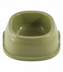 Stefanplast Medium Green Plastic 400ml Pet Bowl