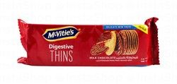 Mcvities Digestive Thins Milk Chocolate Biscuits