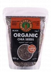 Organic Larder Black Chia Seeds