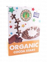 Organic Larder Cocoa Stars Cereal - gluten free