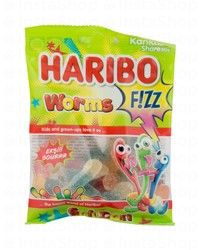 Haribo Sour Fizz Worms