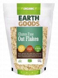 Earth Goods Organic Oat Flakes - vegan, GMO free, gluten free