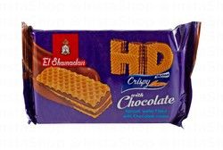 El Shamadan Chocolate Biscuit Wafer Filled with Chocolate Cream