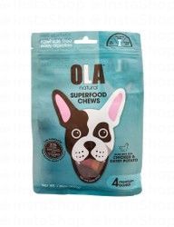 Ola Natural Superfood Medium Chew Bone for Dogs Chicken &amp; Sweet Potato (Up to 23kg) - gluten free, corn free, wheat free, soy free