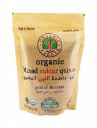 Organic Larder Mixed Colour Quinoa - gluten free, high in protein