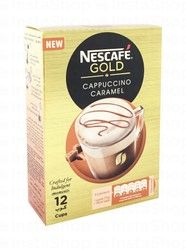 Nescafé Gold Caramel Instant Coffee (12 Pieces)