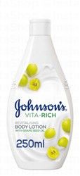 Johnson's Vita-Rich Revitalizing Body Lotion with Grape Seed Oil