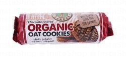 Organic Larder Chocolate Coated Oat Cookies