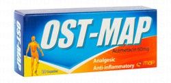 Ost Map 60mg Acemetacin Analgesic &amp; Anti Inflammatory