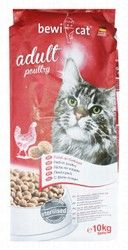Bewi Cat Dry Food with Chicken for Sterilized Adult Cats (1+ Years) - artificial colors free, artificial flavors &amp; artificial preservatives free