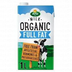 Arla Organic Full Fat Milk - artificial hormones free, preservatives free