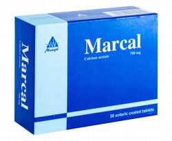 Marcal 700mg Calcium Acetate Supplement