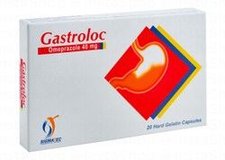 Gastroloc 40mg Omeprazole for Hyperacidity &amp; Peptic Ulcers