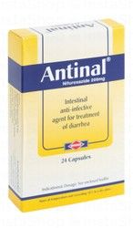 Antinal 200mg Nifuroxazide for Treating Diarrhea