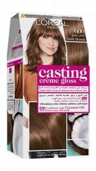 L'oreal Casting Creme Gloss 600 Dark Blonde with Coconut Oil Conditioner - ammonia free