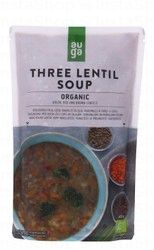 Auga Organic Three Lentil Soup - vegan