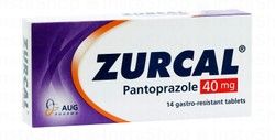 Zurcal 40mg Pantoprazole